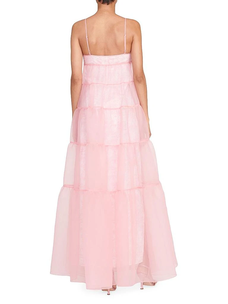 Staud Whitley Cotton-Blend Organza Gown 4
