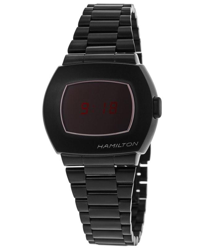 Hamilton Hamilton PSR Digital Quartz Black PVD Steel Men's Watch H52404130