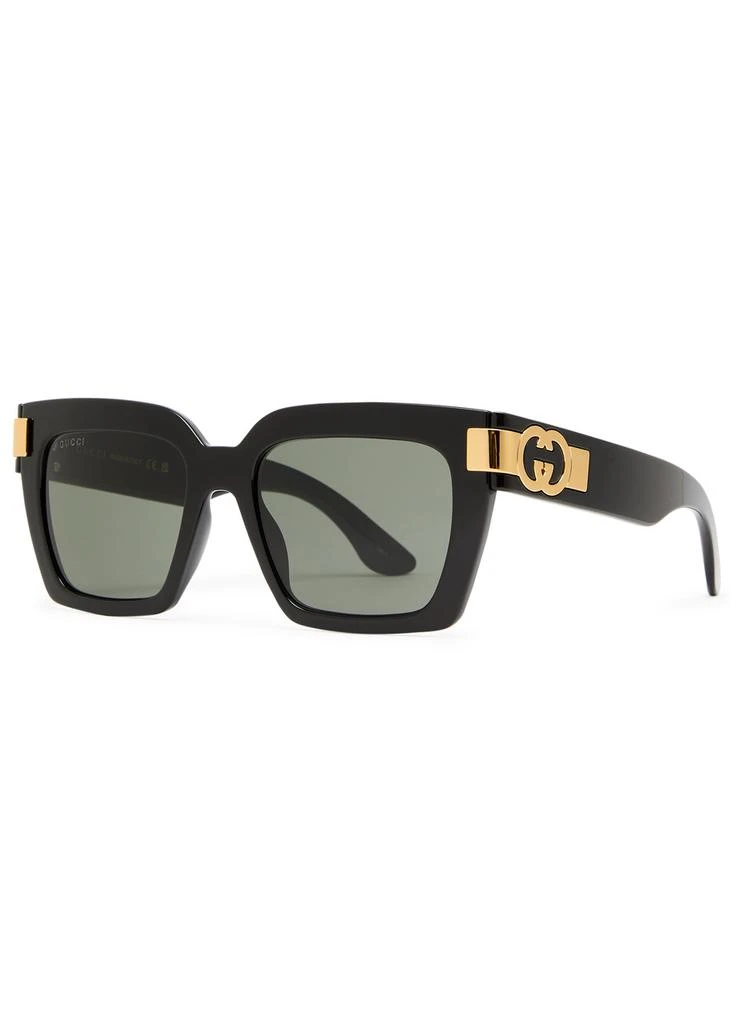 Gucci Oversized square-frame sunglasses 1