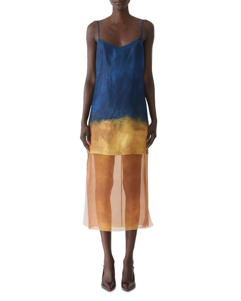 Jason Wu Painted Stripe Slip Dress 5