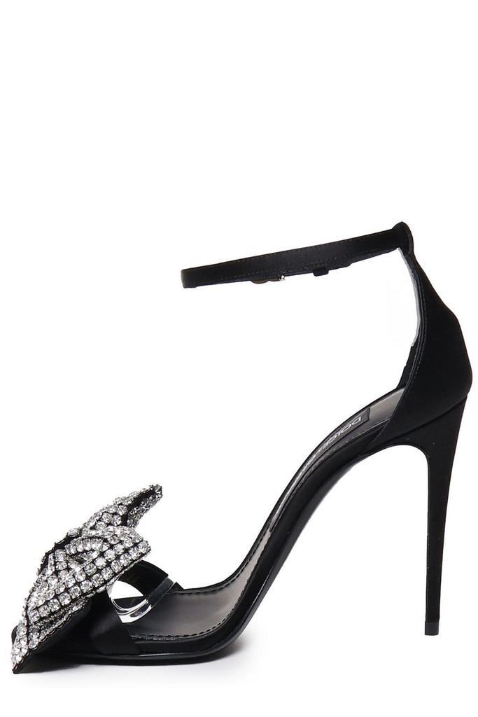 Dolce & Gabbana Dolce & Gabbana DG Logo Appliqué Embellished Sandals