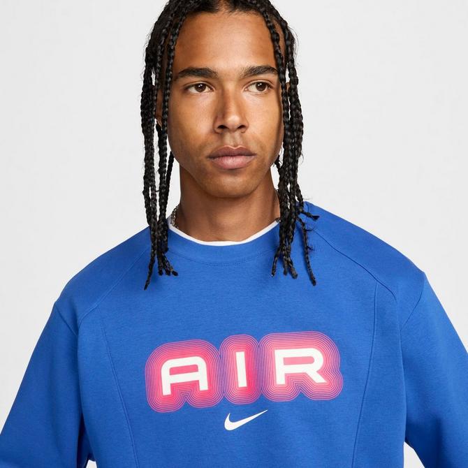 nike air fleece crew sweat