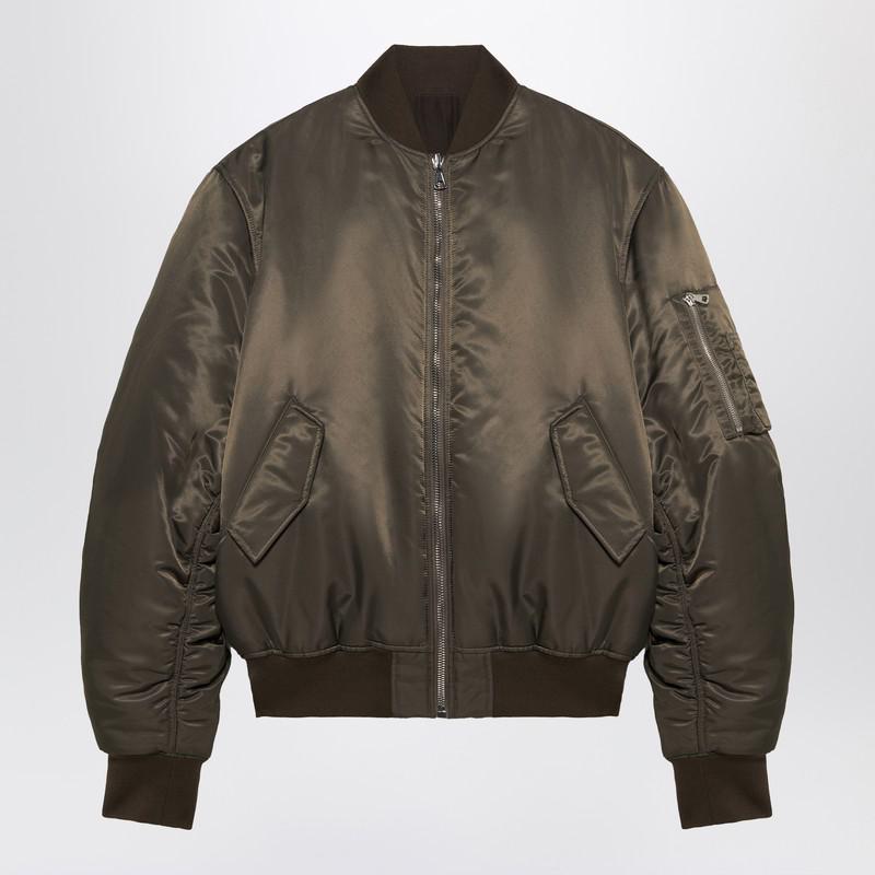 Balenciaga Hooded nylon bomber jacket - Jackets - Compare