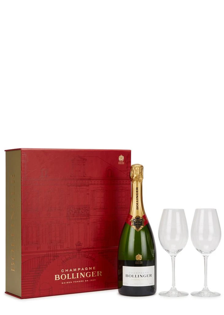 BOLLINGER Special Cuvée Champagne NV & Flutes Gift Set 1