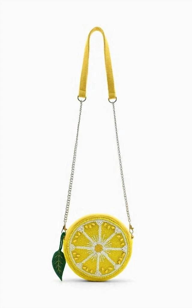 AMERICA & BEYOND America & Beyond - Women's Make Lemonade Round Crossbody Bag 2