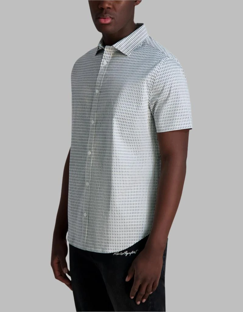 Karl Lagerfeld Paris ALL OVER PRINTED SHORT SLEEVE SHIRT 3