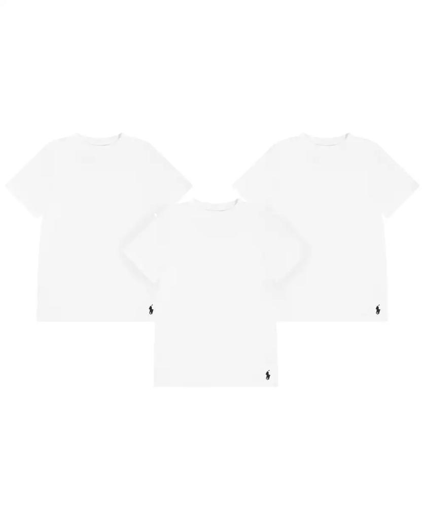 Ralph Lauren Big Boys Cotton Crew Undershirt 3-Pack