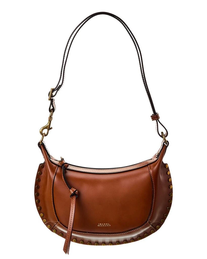 Isabel Marant Oskan Moon Leather Hobo Bag 1