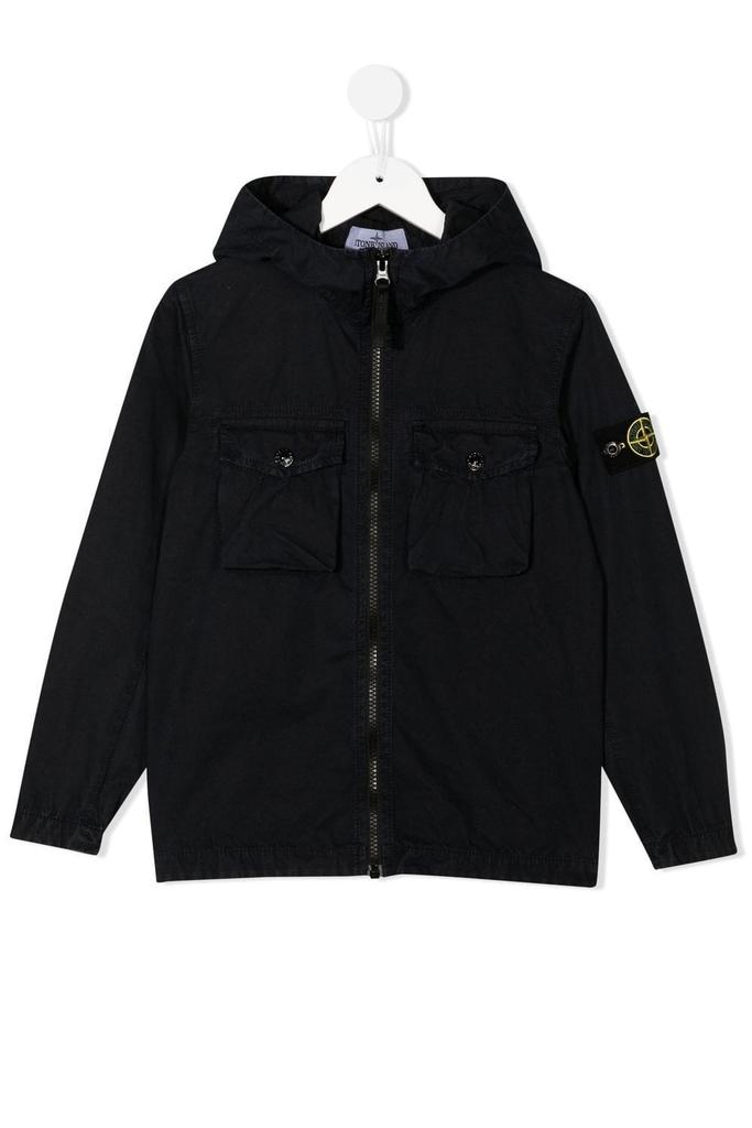Stone Island Junior Kids Patch Pocket Jacket