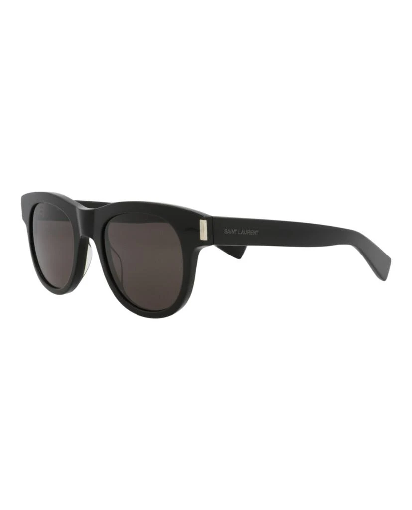 Yves Saint Laurent Round-Frame Recycled Acetate Sunglasses 2