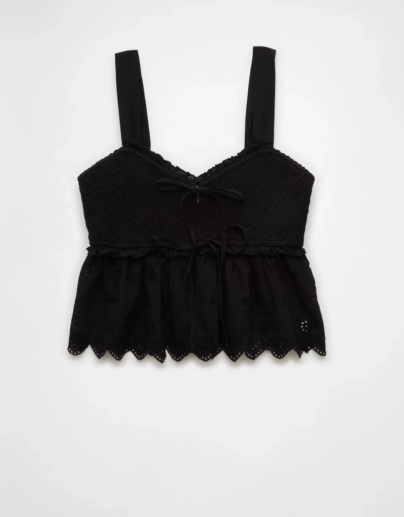 AE AE Smocked Babydoll Shirt 3