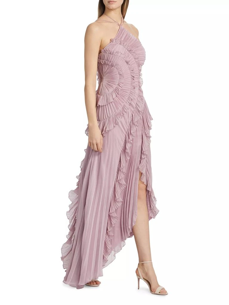 AMUR Lorelie Ruffle Halterneck Gown 2