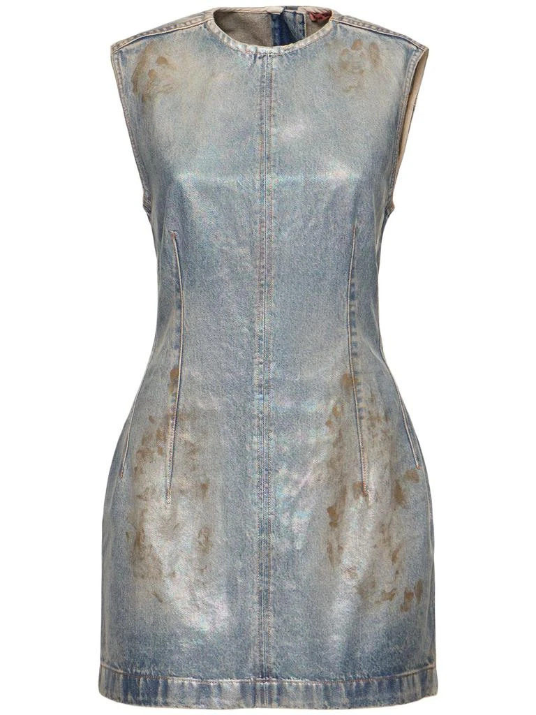 Acne Studios Devon Dirty Halo Denim Dress 1