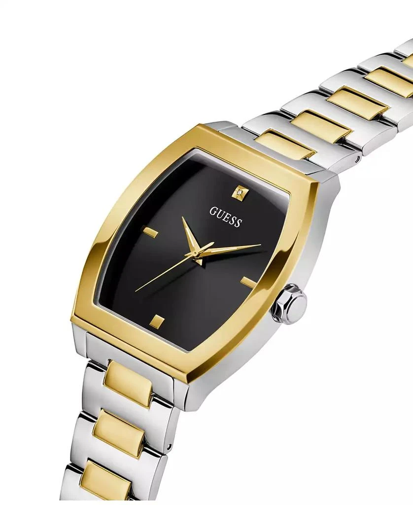 GUESS Men's Analog Two-Tone Stainless Steel Watch, 42 mm 4