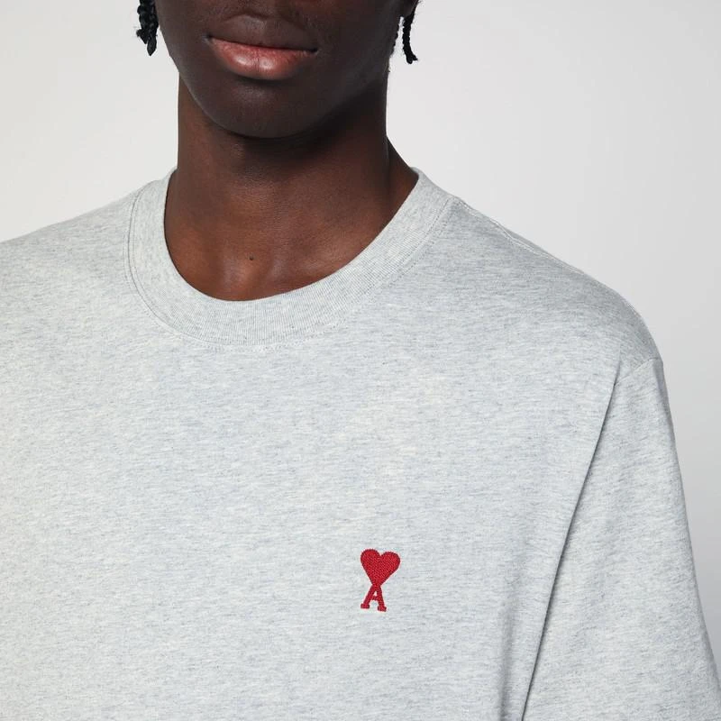 AMI Ami De Coeur grey T-shirt 4
