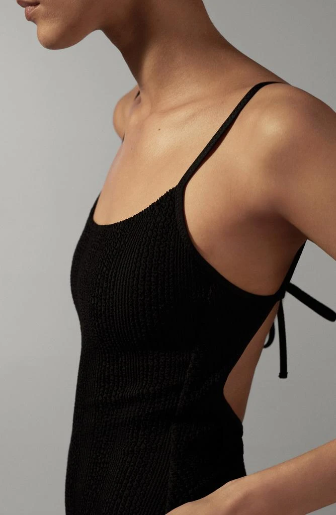 Mango Textured One-Piece Swimsuit 3