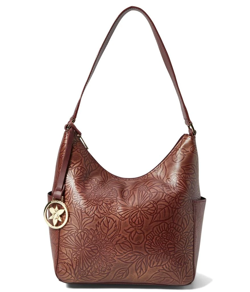 Anuschka Classic Hobo With Side Pockets 382 1