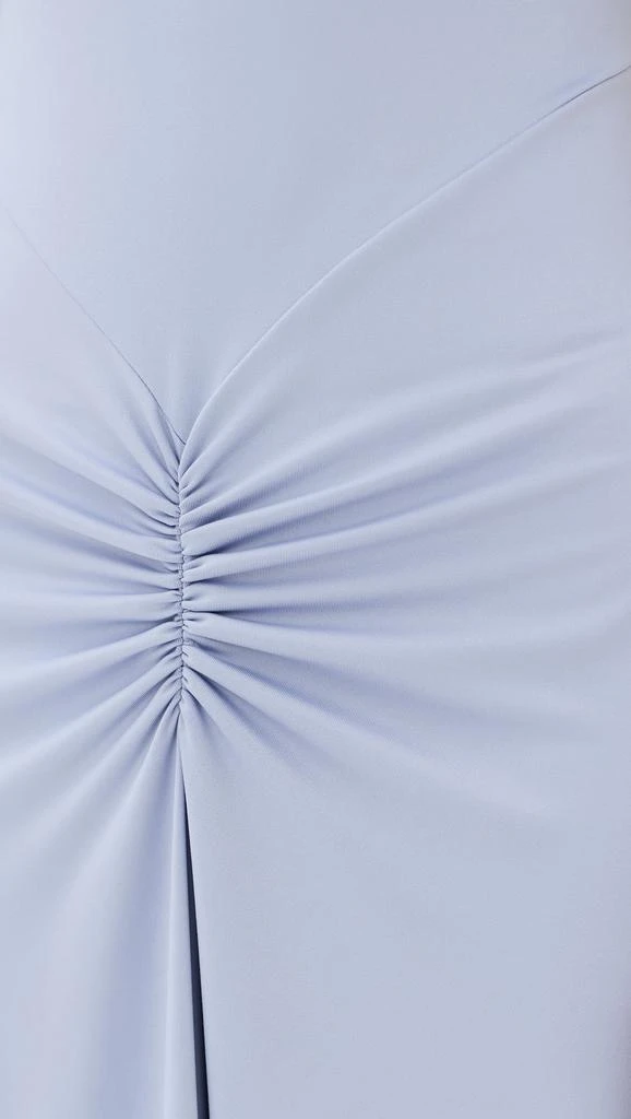 Victoria Beckham Gathered Waist T-Shirt Midi Dress 5