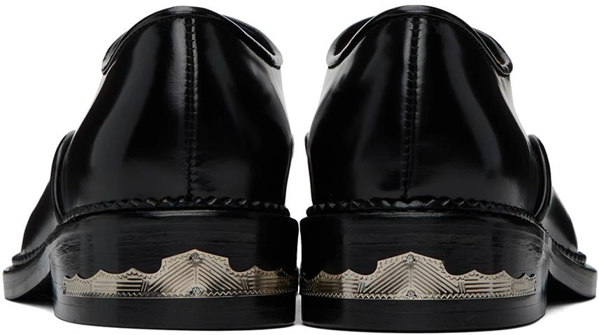 Toga Pulla Black Embellished Oxfords 2