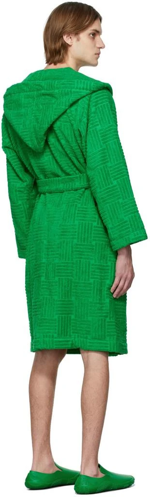 Bottega Veneta Green Intreccio Bath Robe 3