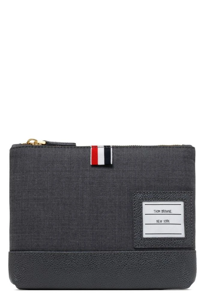 Thom Browne Thom Browne Super 120's Twill Zip Pouch 1