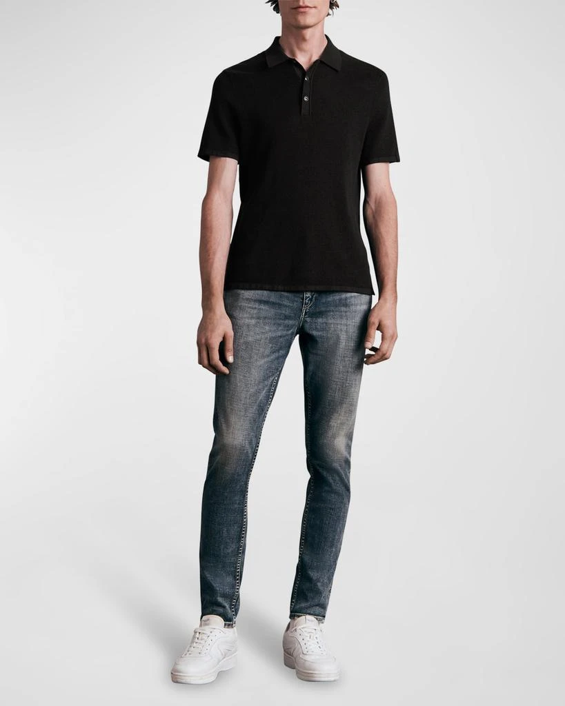 Rag & Bone Men's Harvey Knit Polo Shirt 5