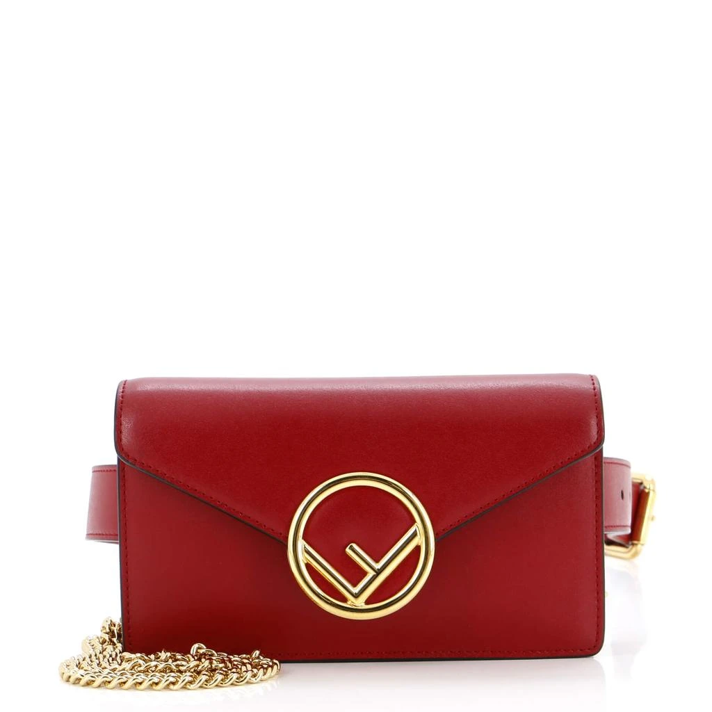 Fendi Logo Convertible Belt Bag Leather 1