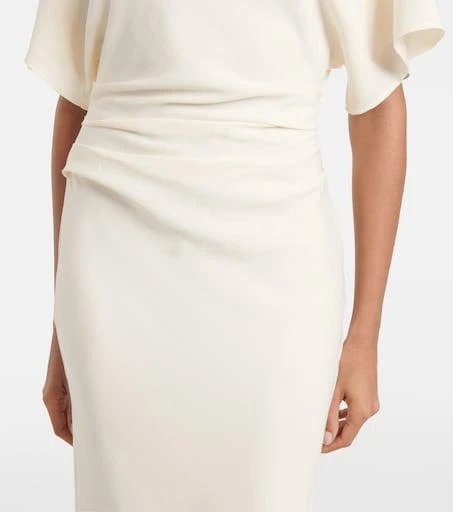 STAUD, Amelie Dress in Ivory, Size XS