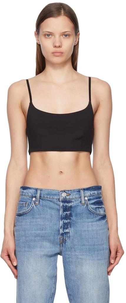 CAES Black Recycled Nylon Camisole 1