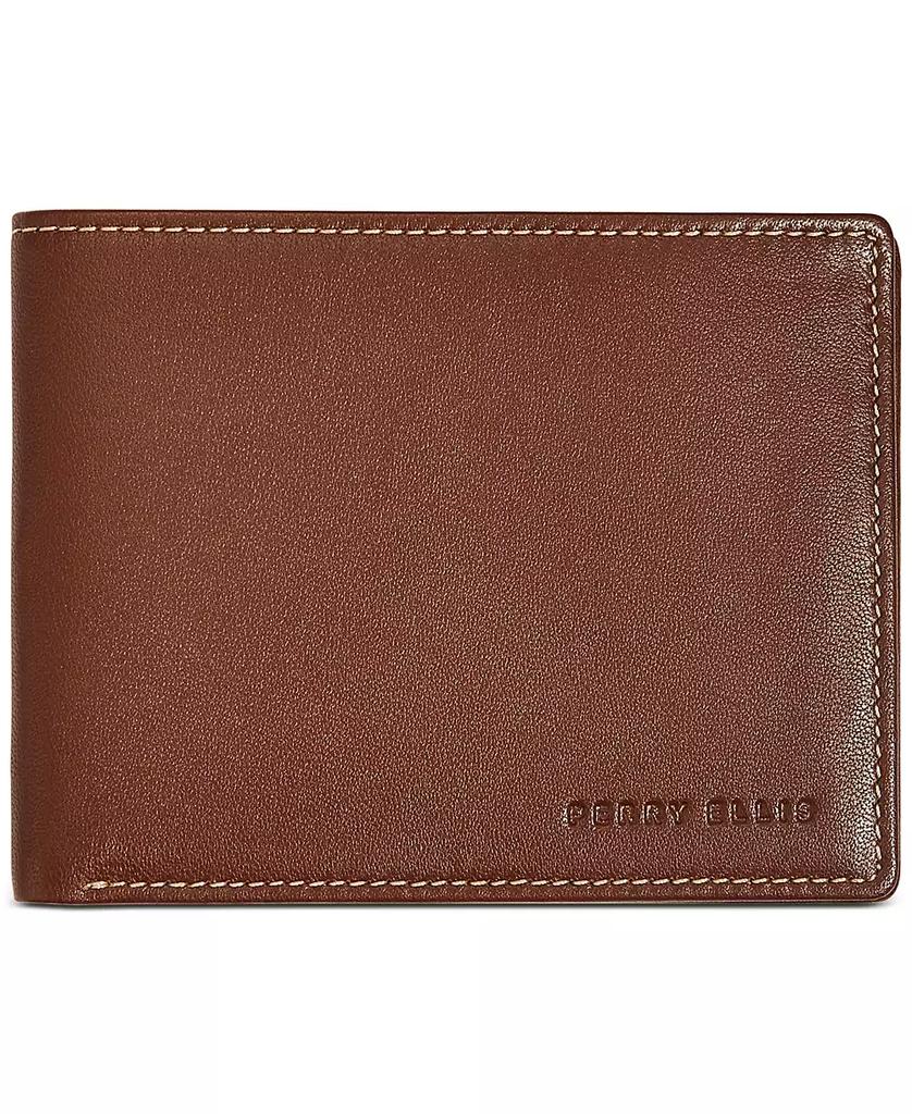 Perry Ellis Perry Ellis Men's Leather Wallet