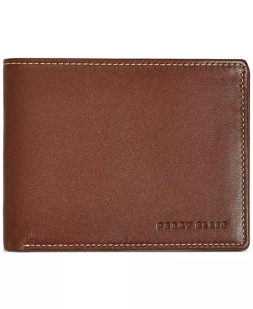 Perry Ellis Perry Ellis Men's Leather Wallet 1