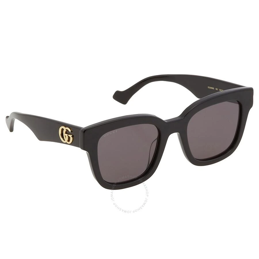 Gucci Open Box - Gucci Grey Square Ladies Sunglasses GG0998S 001 52 3