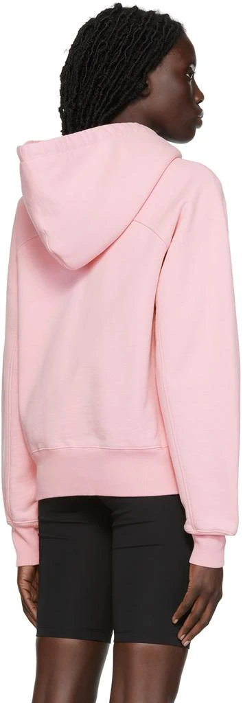 AMI Pink Ami de Cœur Zipped Hoodie 3