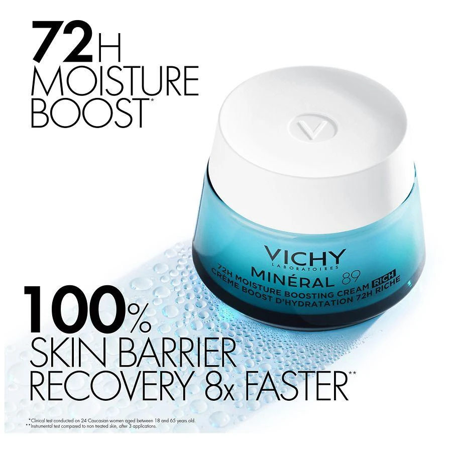 Vichy Mineral 89 Rich Moisturizing Cream, Hydrating Face Moisturizer 5