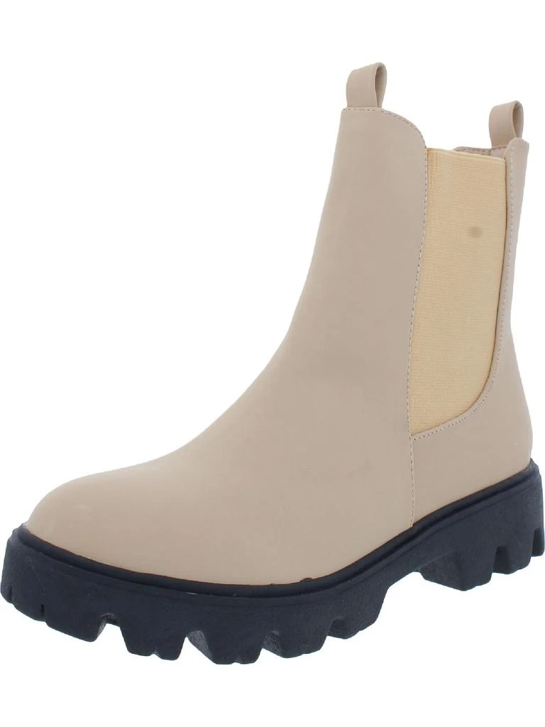 Sam Edelman Ivette Womens Suede Square Toe Ankle Boots 7