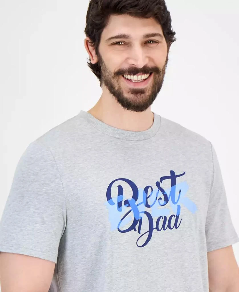 Club Room Men's Best Dad Graphic T-Shirt, Exclusively at Macy's 3