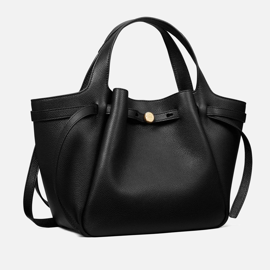 Tory Burch Tory Burch Romy Pebble-Grain Leather Satchel