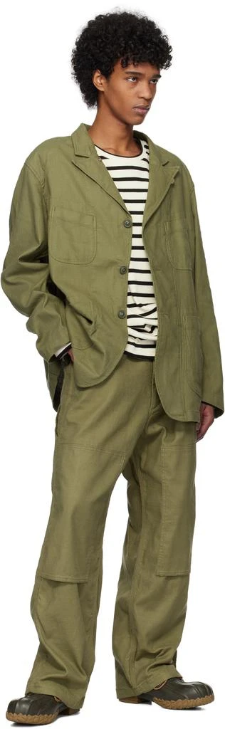 Engineered Garments Khaki Painter Trousers 4