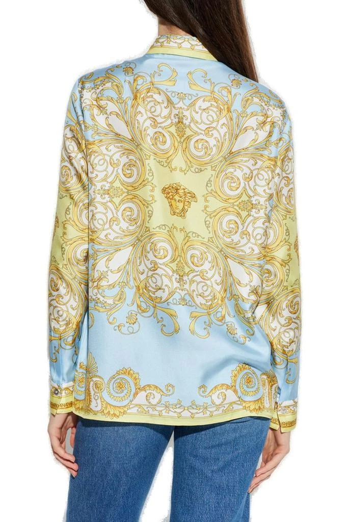 Versace Versace Pattern-Printed Long-Sleeved Shirt 3