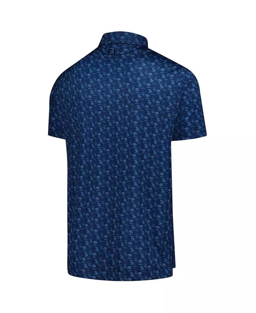 FootJoy Men's Navy THE PLAYERS ProDry All Over Print Polo Shirt 3