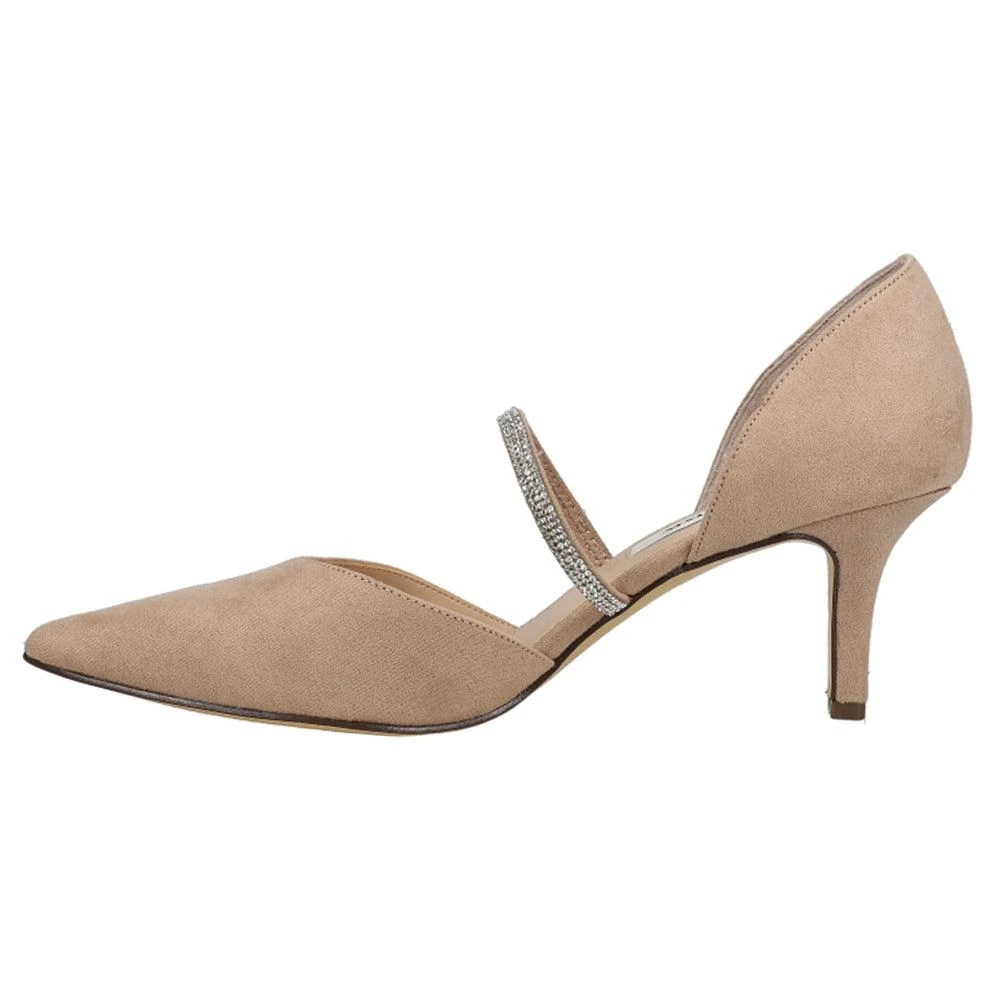Nina Brystol Rhinestone Pointed Toe Evening Pumps 3