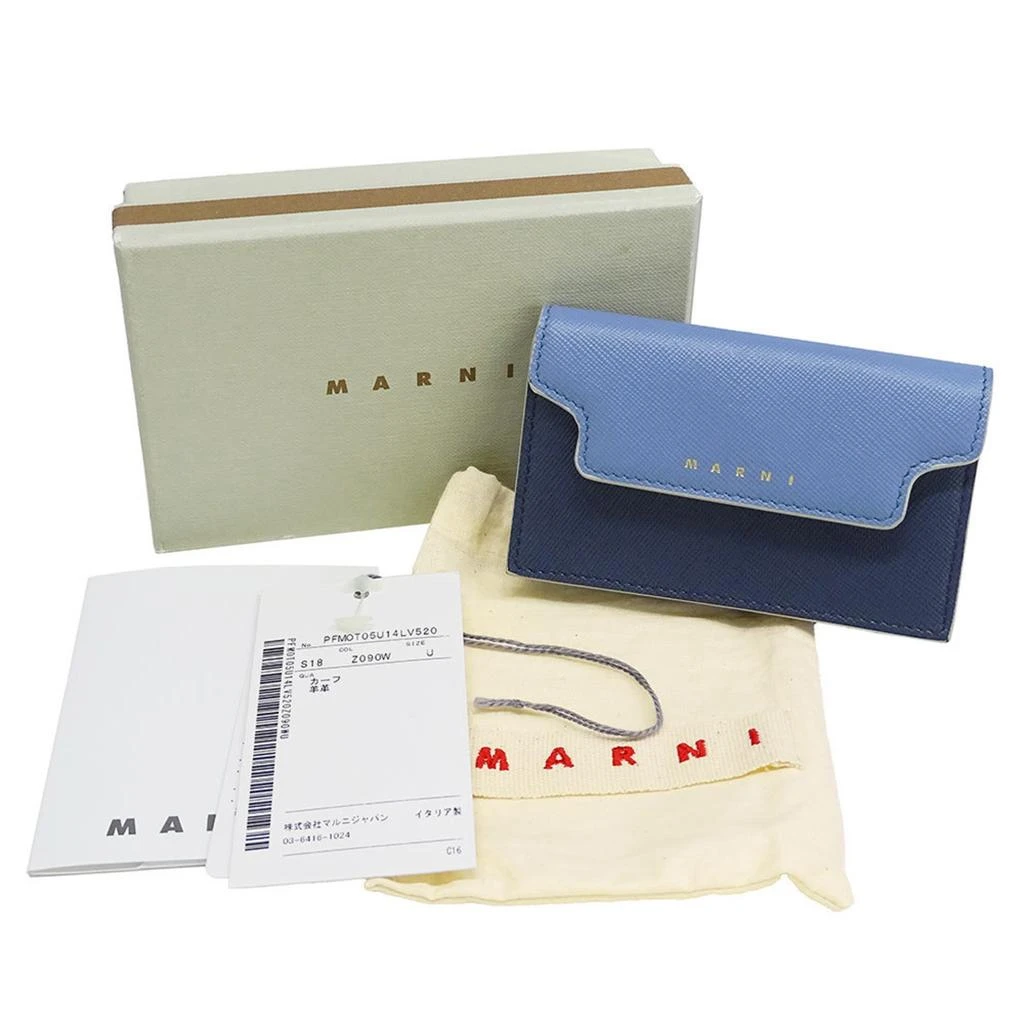 Marni Leather Card Case (Pre-Owned) 5
