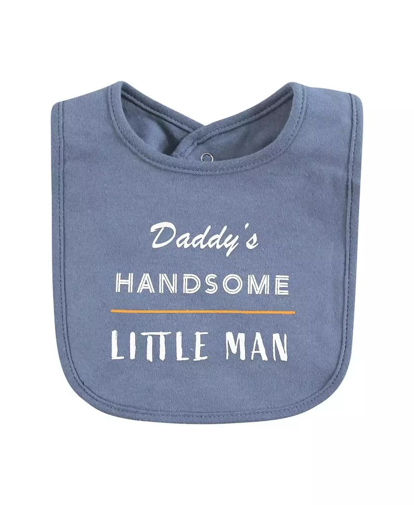 Hudson 5Pk of Soft Interlock Baby Bibs 3