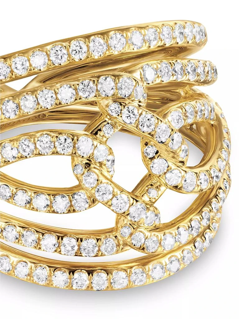 David Yurman Wisteria Dome Ring in 18K Yellow Gold 5