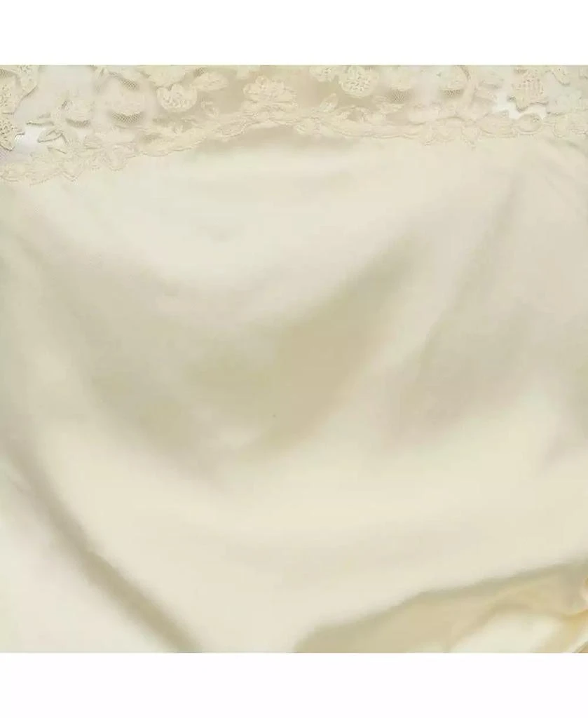 Pre-Owned Jacquemus Women
s Cream Satin Asymmetrical Hem Saudade Slip Dress 3