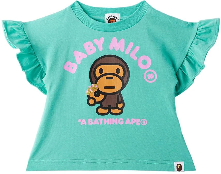 Bape Baby Green Baby Milo Donuts T-Shirt 1