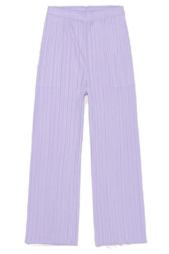 Pleats Please Pleats Please Issey Miyake Pleated Straight Leg Pants