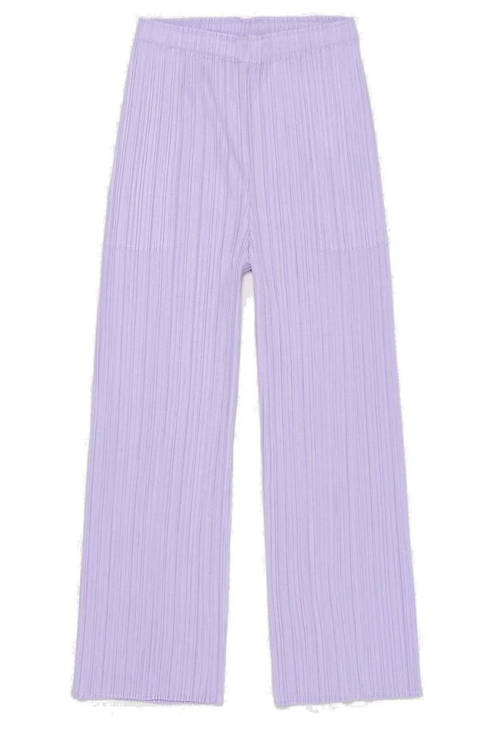 Pleats Please Pleats Please Issey Miyake Pleated Straight Leg Pants 1