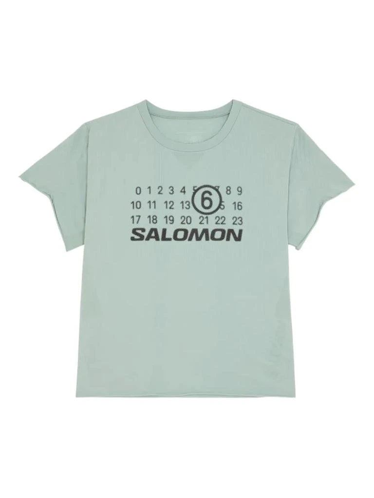 MM6 MM6 Maison Margiela X Salomon X Salomon Logo T-Shirt 1