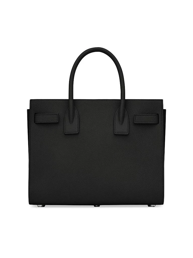 Yves Saint Laurent Sac De Jour Baby Top Handle Bag  In Grained Leather 3